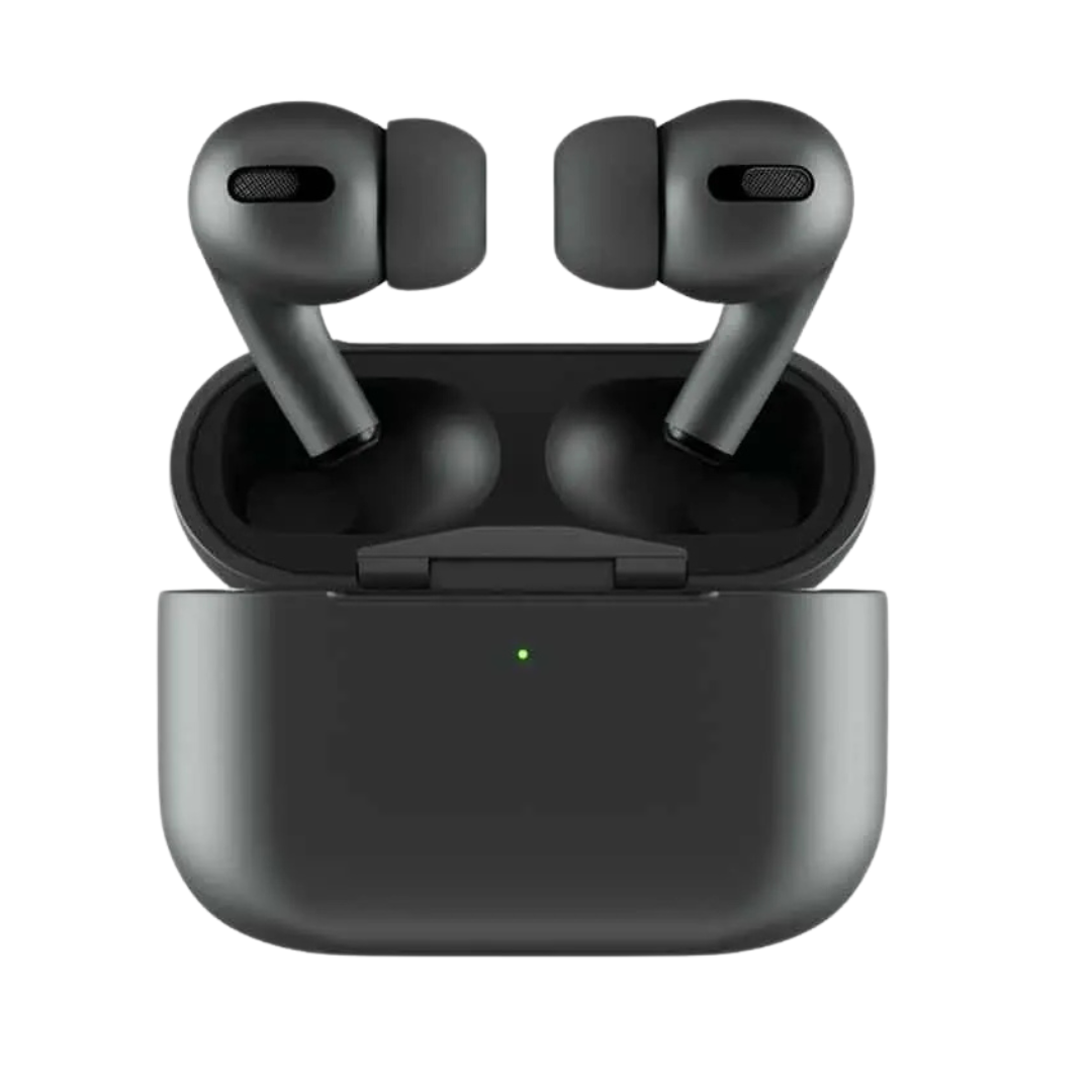Active Noise Cancelling Pro Plus Earbuds ,Black colour