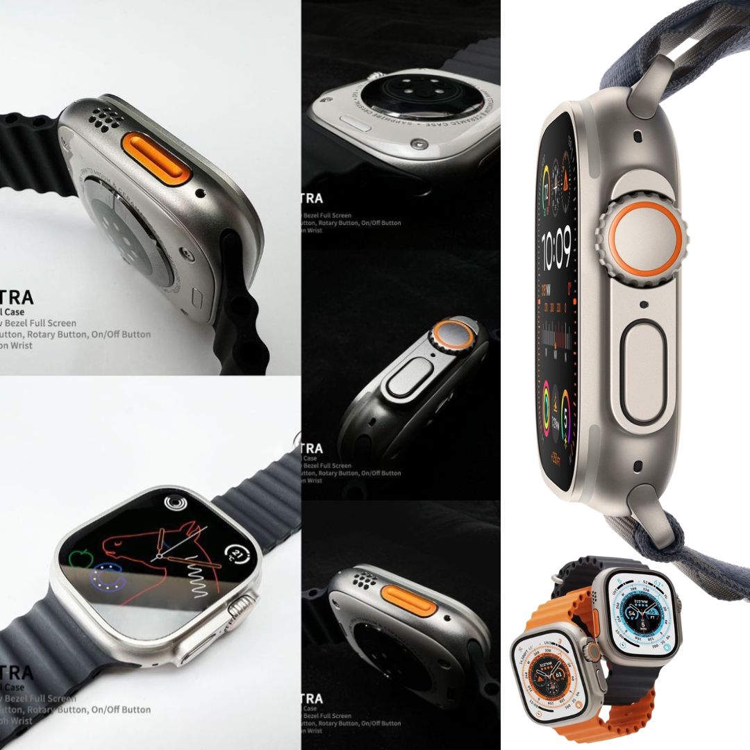 PRO ULTRA-2 49mm Smartwatch (GPS + Cellular) – Fitness Tracker with Action Button + FREE ANC Earbuds