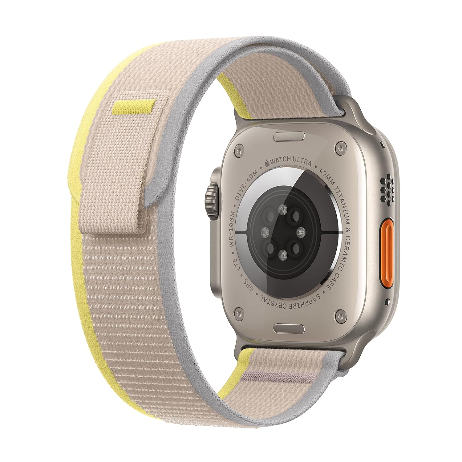 PRO ULTRA-2 GPS Cellular 49mm Smartwatch, Sports Watch with Natural Titanium Case with Beige Trail Loop M/L. Fitness Tracker, Precision GPS, Action Button