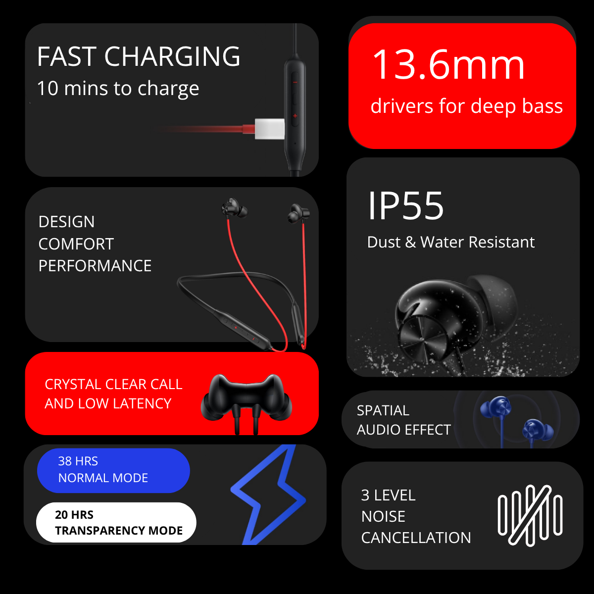 Z2 ENC Wireless Neckband