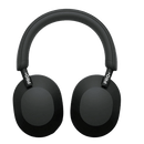 PRO PLUS A1 Best Active Noise Cancelling Wireless Bluetooth Over Ear Headphones with Mic for Clear Calling, up to 40 Hours Battery - BLACK