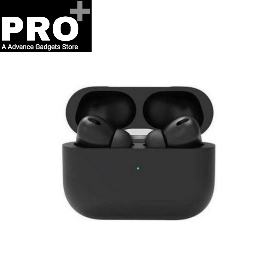Active Noise Cancelling Pro Plus Earbuds ,Black colour