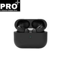 Active Noise Cancelling Pro Plus Earbuds ,Black colour