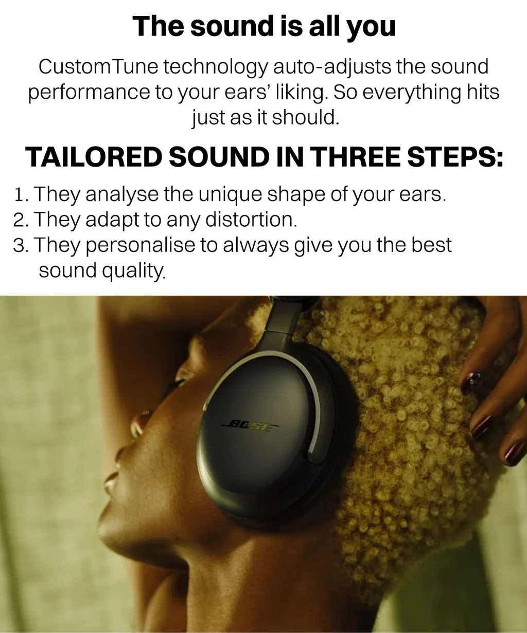 New QuietComfort Ultra Wireless Noise Cancelling Headphones with Mic, Over-Ear, 24H Battery