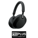 PRO PLUS A1 Best Active Noise Cancelling Wireless Bluetooth Over Ear Headphones with Mic for Clear Calling, up to 40 Hours Battery - BLACK