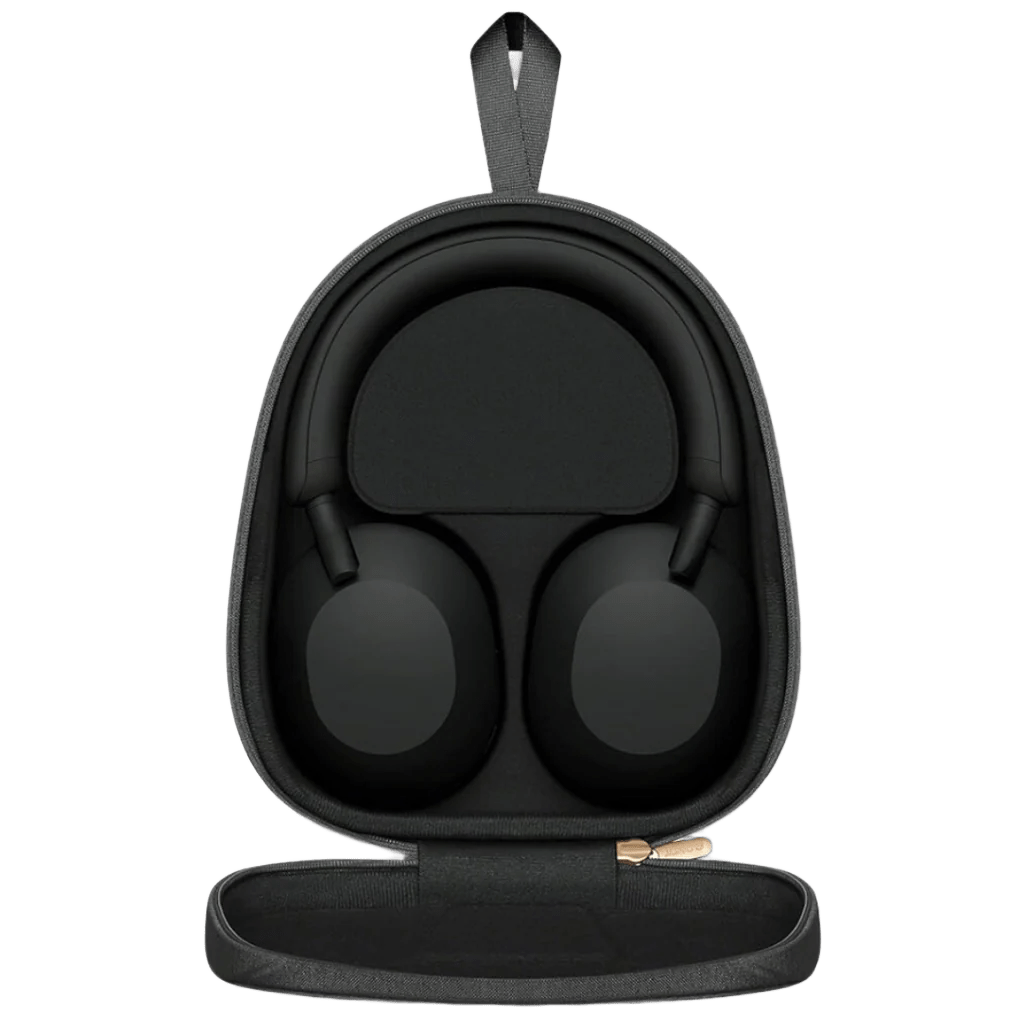 PRO PLUS A1 Best Active Noise Cancelling Wireless Bluetooth Over Ear Headphones with Mic for Clear Calling, up to 40 Hours Battery - BLACK