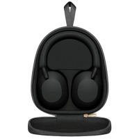PRO PLUS A1 Best Active Noise Cancelling Wireless Bluetooth Over Ear Headphones with Mic for Clear Calling, up to 40 Hours Battery - BLACK