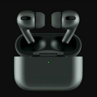 Active Noise Cancelling Pro Plus Earbuds ,Black colour