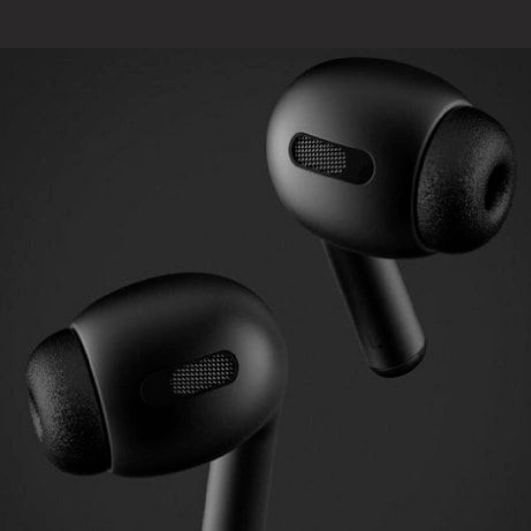 Active Noise Cancelling Pro Plus Earbuds ,Black colour