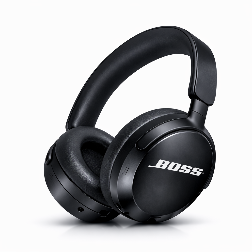 Boss Active Noise Cancelling Headphones with Alexa Voice Control | 40H Battery Life | Premium Sound Quality | Free ANC Earbuds Included
