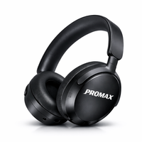 PROMAX ANC Headphones — Immersive Noise Cancellation, Alexa Voice Control, 40-Hour Battery & Complimentary ANC Earbuds