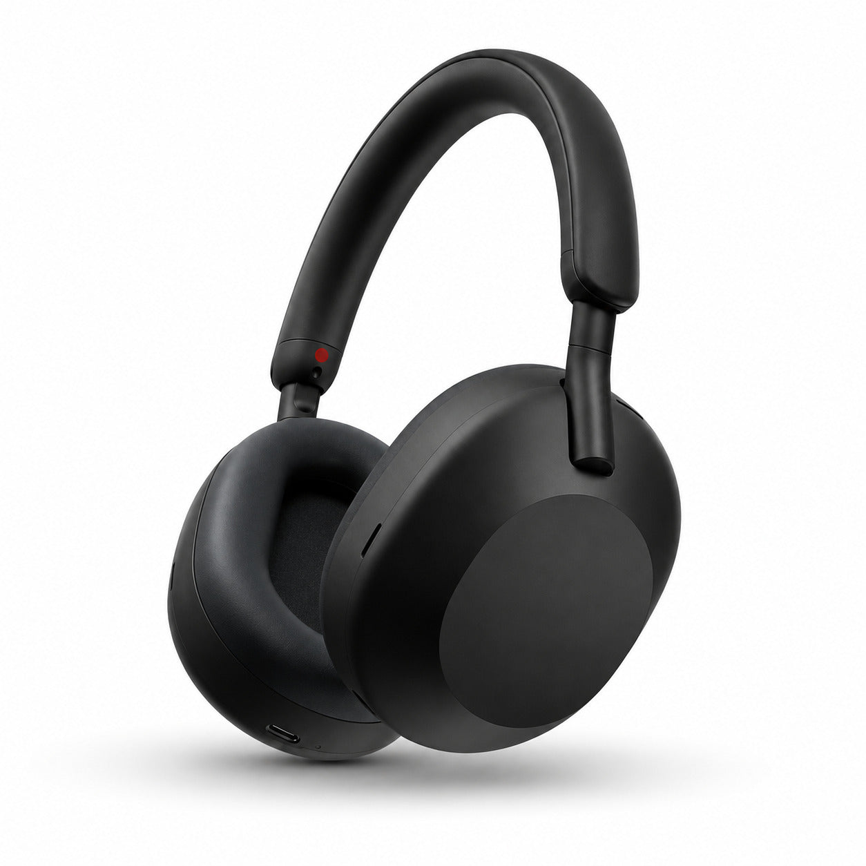 PRO PLUS A1 Active Noise Cancelling Wireless Bluetooth Over-Ear Headphones with Mic, Up to 40 Hours Battery, Black