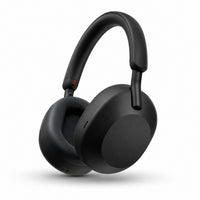 PRO PLUS A1 Active Noise Cancelling Wireless Bluetooth Over-Ear Headphones with Mic, Up to 40 Hours Battery, Black