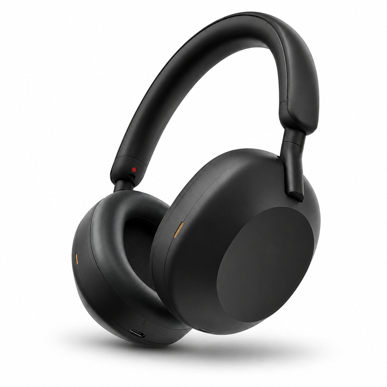 PRO PLUS A1 Active Noise Cancelling Wireless Bluetooth Over-Ear Headphones with Mic, Up to 40 Hours Battery, Black