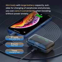 Original F9 Earphone 9D Hifi Stereo LED Display Waterproof In Ear Headphone Bluetooth 5.1 TWS F9 Wireless Earbuds F9-5 F9-5C - HEADPHONES FACTORY