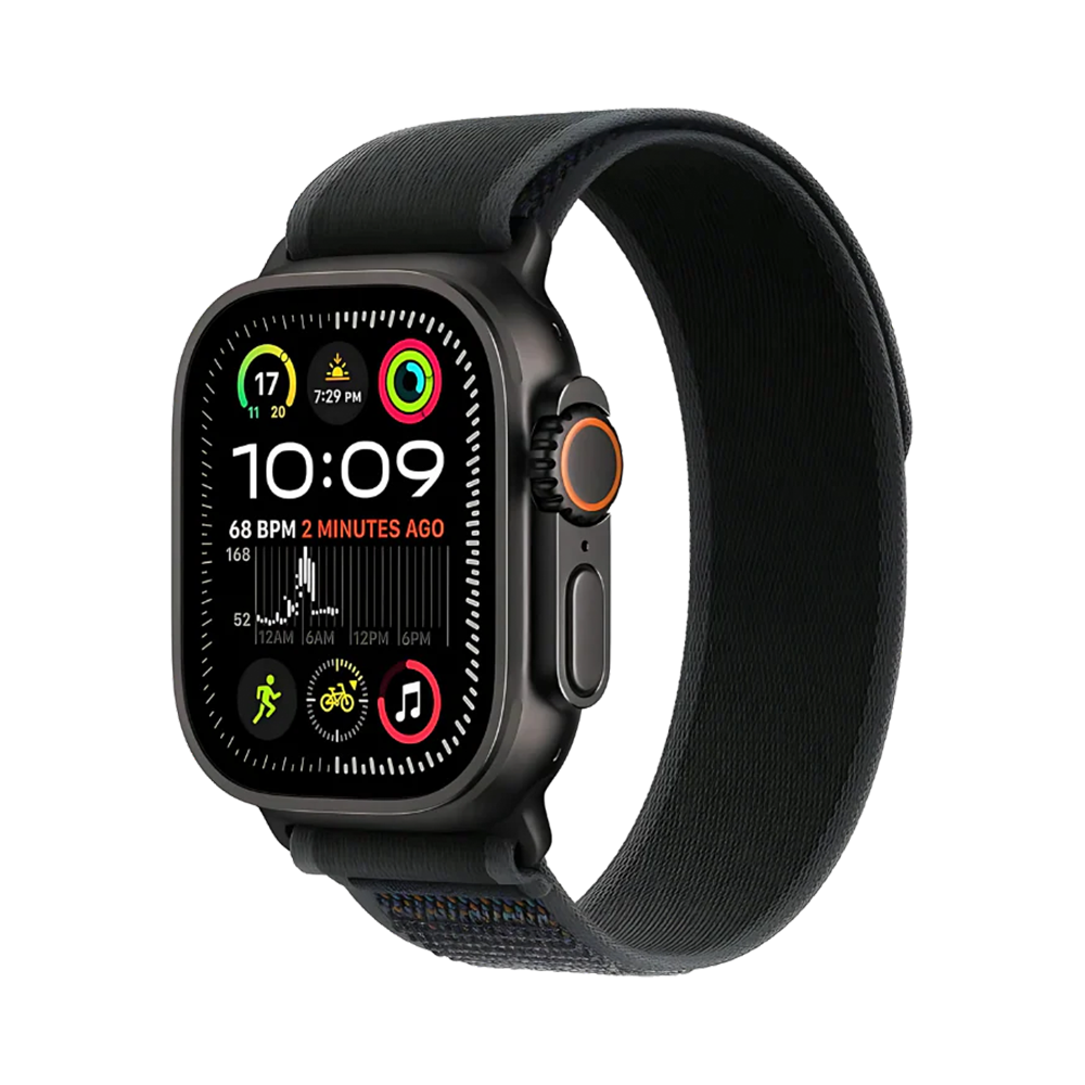 PRO ULTRA-2 GPS  Cellular 49mm Smartwatch, Sports Watch with Natural Titanium Case with  Dark Green Alpine Loop- M/L. Fitness Tracker, Precision GPS, Action Button