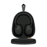 PRO PLUS A1 Best Active Noise Cancelling Wireless Bluetooth Over Ear Headphones with Mic for Clear Calling, up to 40 Hours Battery - BLACK
