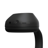 PRO PLUS A1 Best Active Noise Cancelling Wireless Bluetooth Over Ear Headphones with Mic for Clear Calling, up to 40 Hours Battery - BLACK