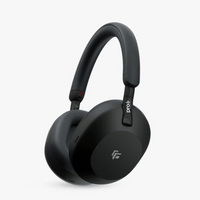 PRO PLUS A1 Best Active Noise Cancelling Wireless Bluetooth Over Ear Headphones with Mic for Clear Calling, up to 40 Hours Battery - BLACK
