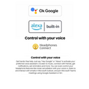 PRO PLUS A1 Best Active Noise Cancelling Wireless Bluetooth Over Ear Headphones with Mic for Clear Calling, up to 40 Hours Battery - BLACK