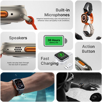 PRO PLUS Maxx Smartwatch 49mm | Bluetooth Calling, 1.95” HD Display, Sports & Fitness Tracker, Waterproof, Long Battery Backup, for Men & Women